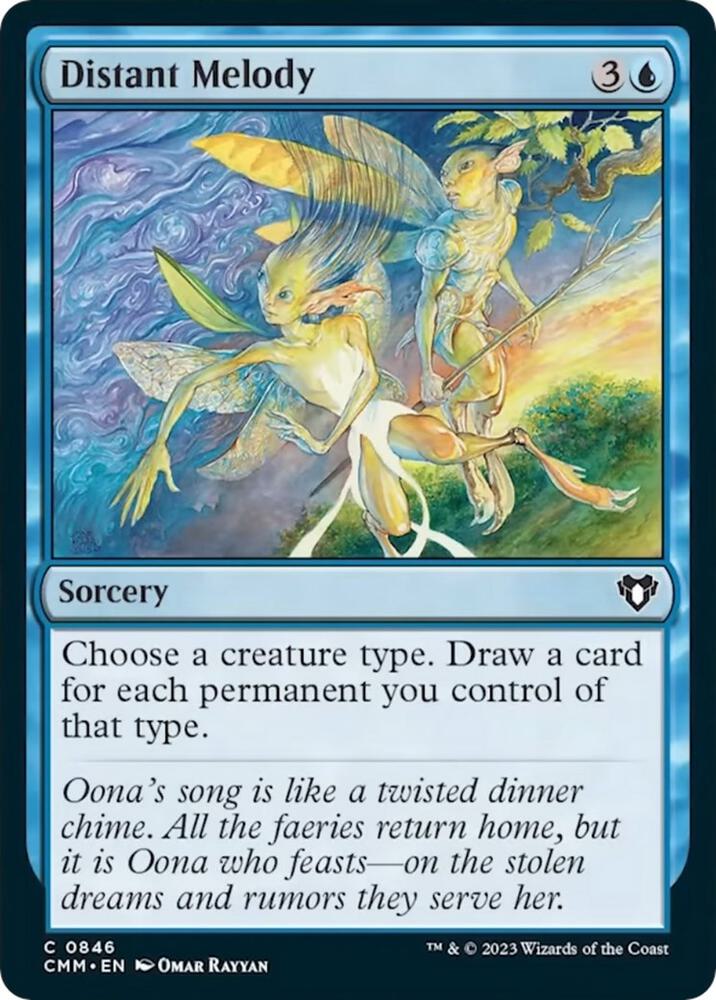 Distant Melody 846 card from Commander Masters