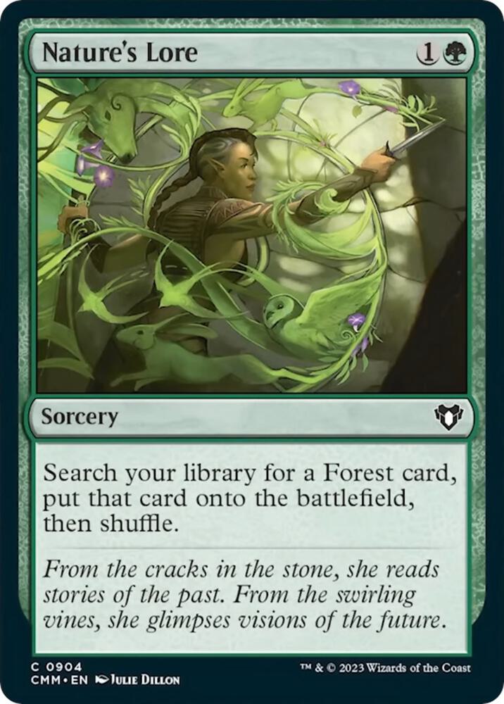 Nature's Lore 904 card from Commander Masters