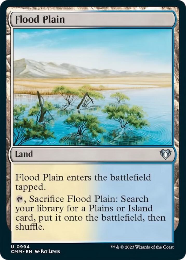 Flood Plain 994 card from Commander Masters