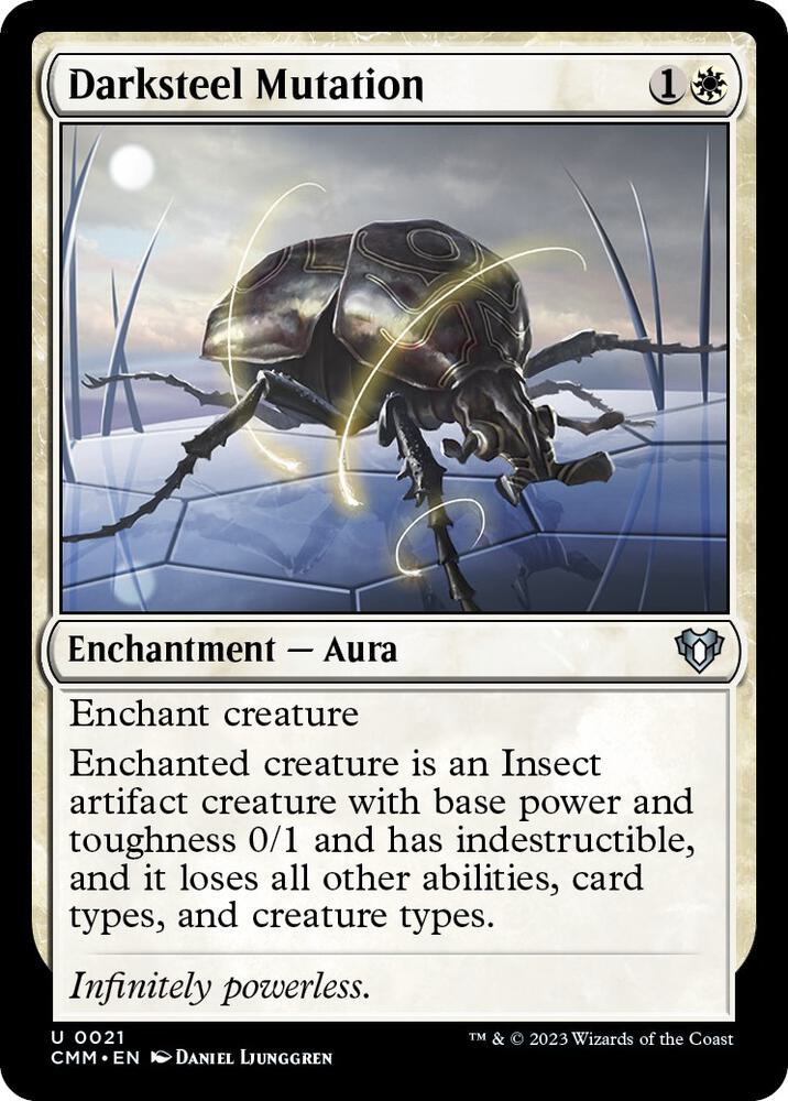 Darksteel Mutation 21 card from Commander Masters
