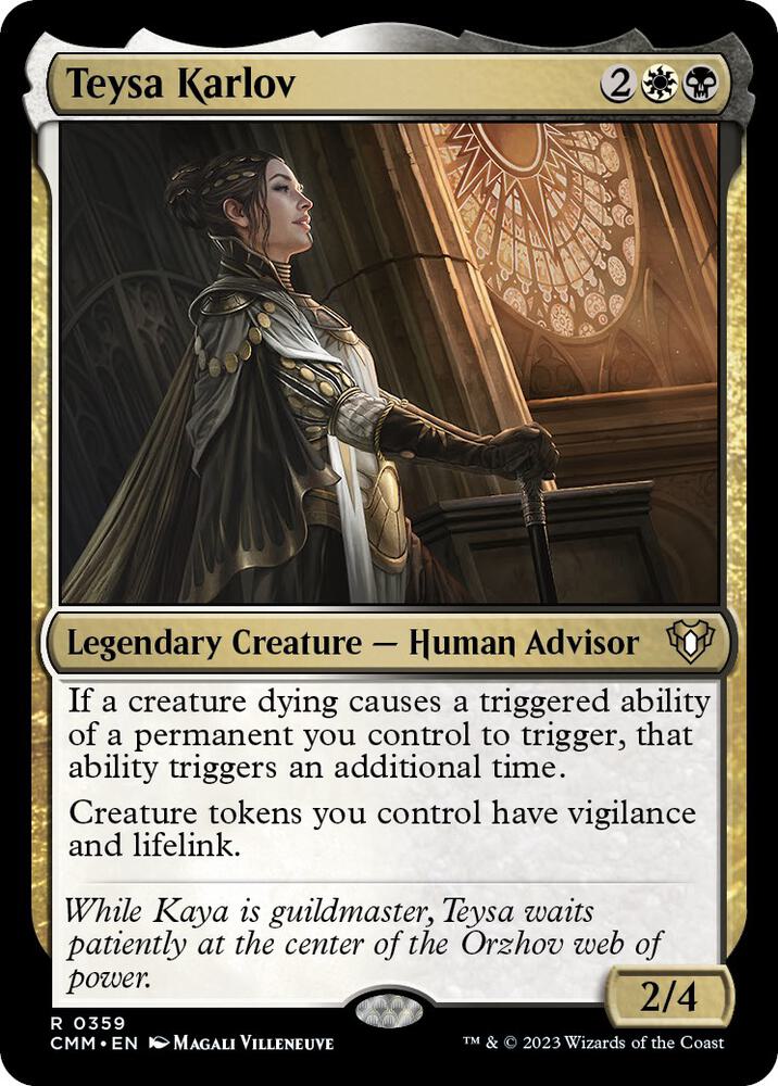Teysa Karlov 359 card from Commander Masters