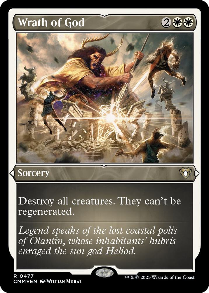 Wrath of God (Foil Etched) 477 card from Commander Masters