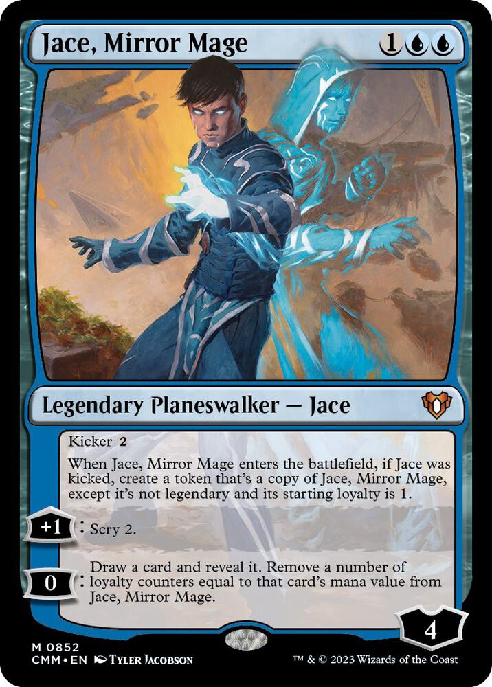 Jace, Mirror Mage 852 card from Commander Masters