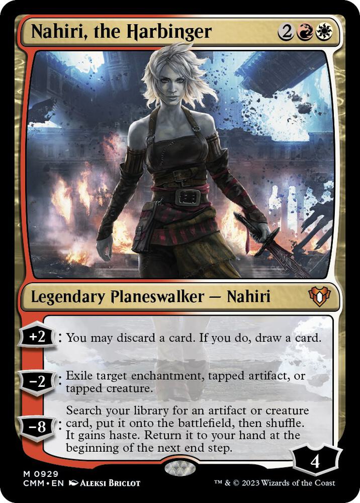 Nahiri, the Harbinger 929 card from Commander Masters