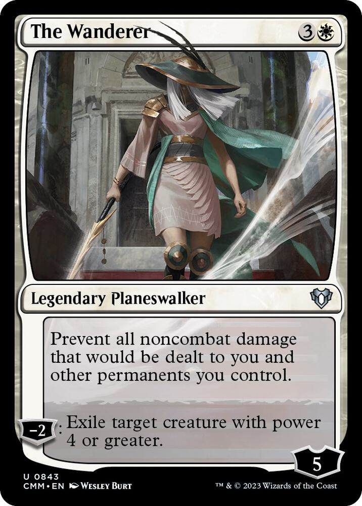 The Wanderer 843 card from Commander Masters