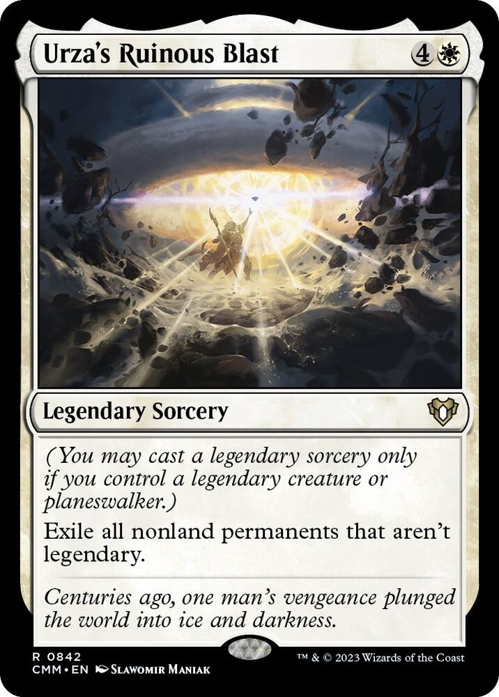 Urza's Ruinous Blast 842 card from Commander Masters