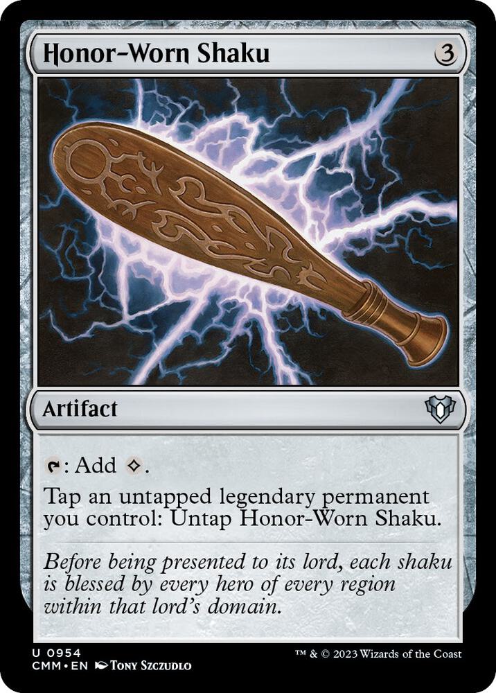 Honor-Worn Shaku 954 card from Commander Masters