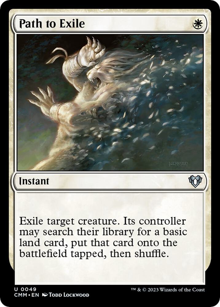 Path to Exile 49 card from Commander Masters