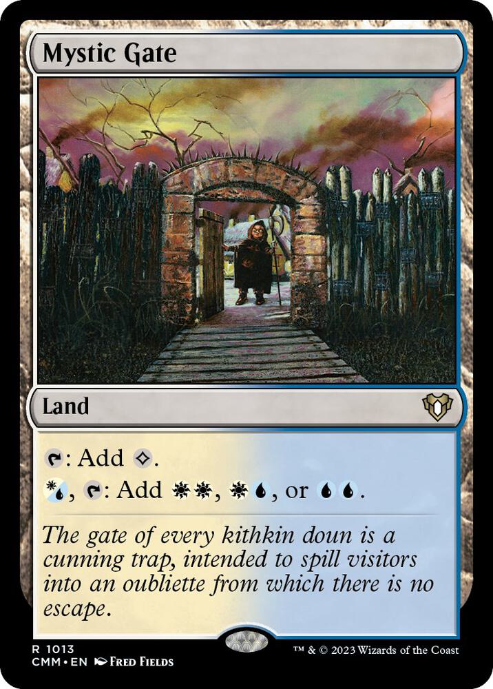 Mystic Gate 1013 card from Commander Masters