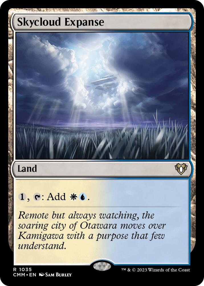 Skycloud Expanse 1035 card from Commander Masters