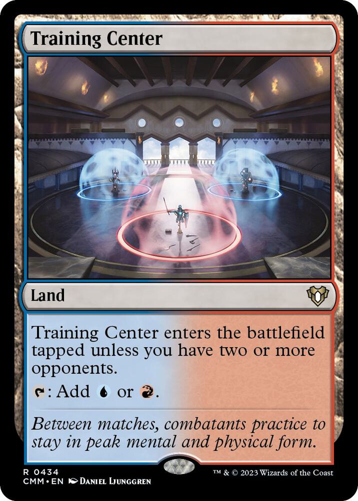 Training Center 434 card from Commander Masters