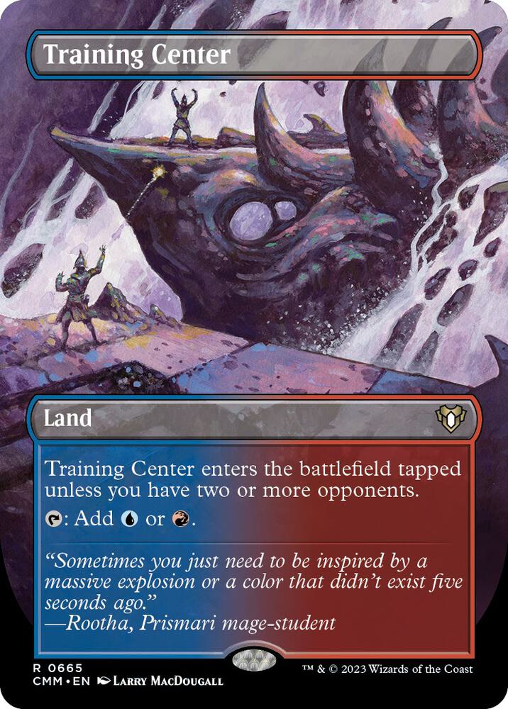 Training Center (Borderless) 665 card from Commander Masters
