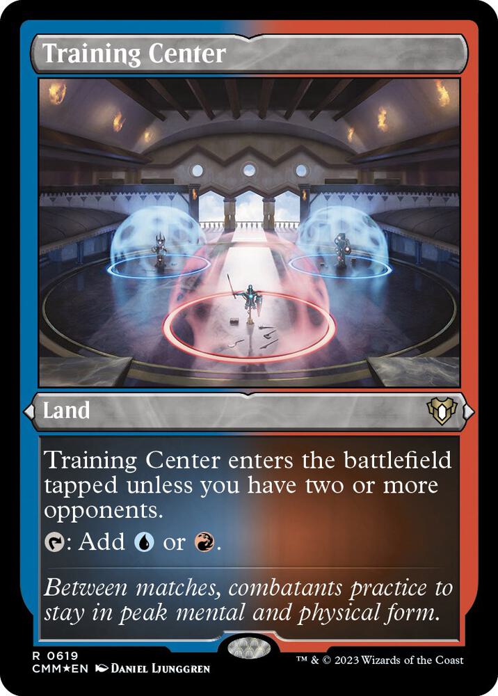 Training Center (Foil Etched) 619 card from Commander Masters