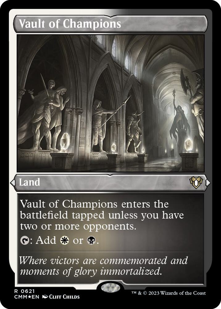 Vault of Champions (Foil Etched) 621 card from Commander Masters