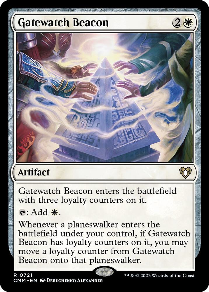 Gatewatch Beacon 721 card from Commander Masters