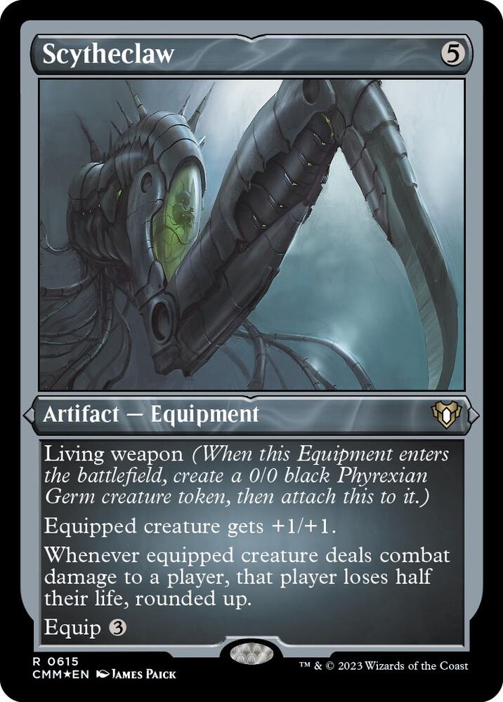 Scytheclaw (Foil Etched) 615 card from Commander Masters