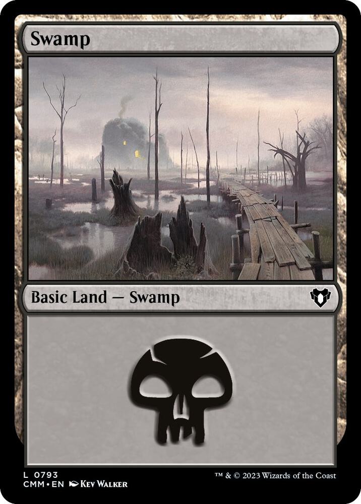 Swamp 793 card from Commander Masters