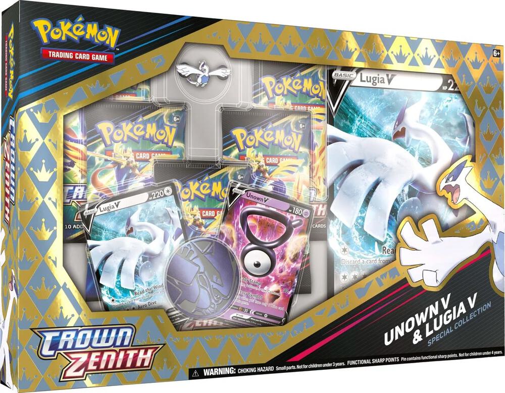 Crown Zenith Special Collection [Unown V & Lugia V] card from Crown Zenith