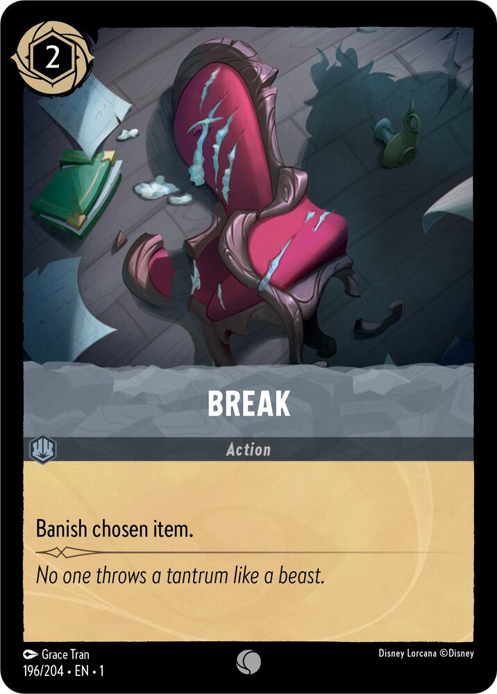 Break 196/204 card from The First Chapter