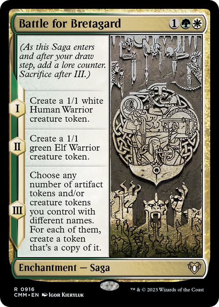 Battle for Bretagard 916 card from Commander Masters