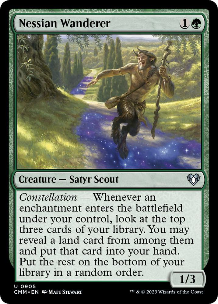 Nessian Wanderer 905 card from Commander Masters