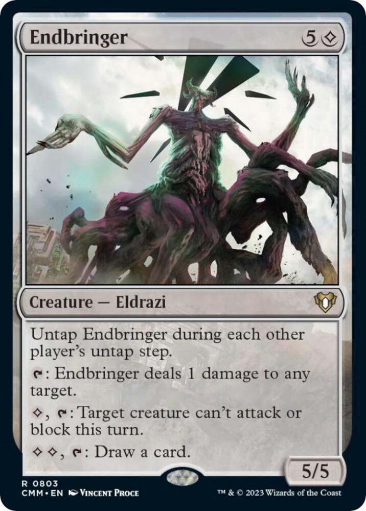 Endbringer 803 card from Commander Masters