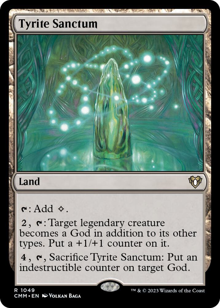 Tyrite Sanctum 1049 card from Commander Masters
