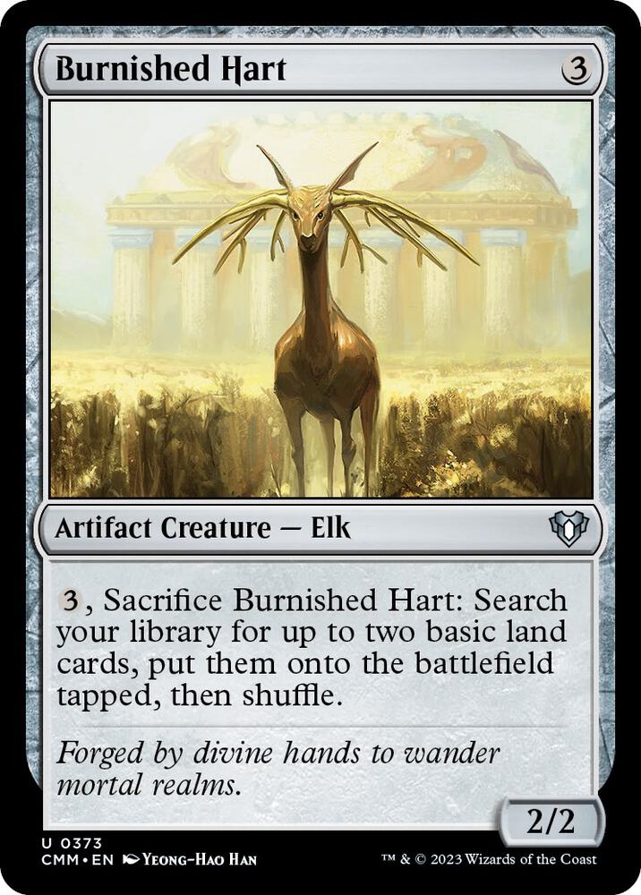 Burnished Hart 373 card from Commander Masters