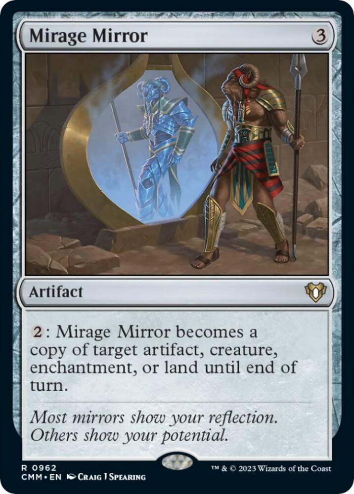 Mirage Mirror 962 card from Commander Masters