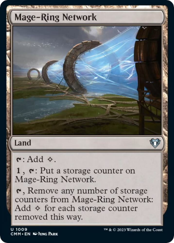Mage-Ring Network 1009 card from Commander Masters