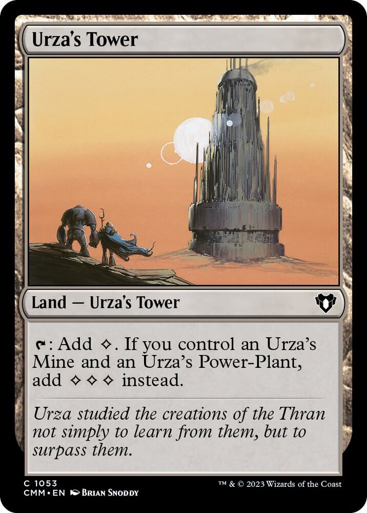 Urza's Tower 1053 card from Commander Masters