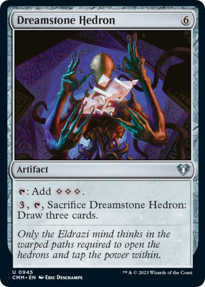 Dreamstone Hedron 945 card from Commander Masters