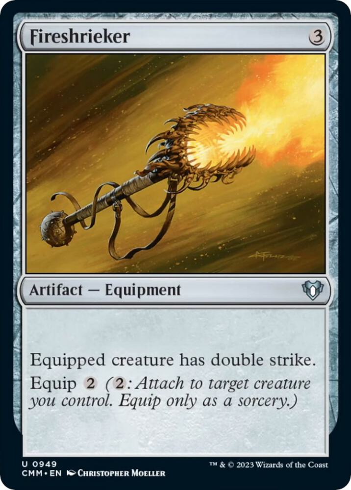Fireshrieker 949 card from Commander Masters