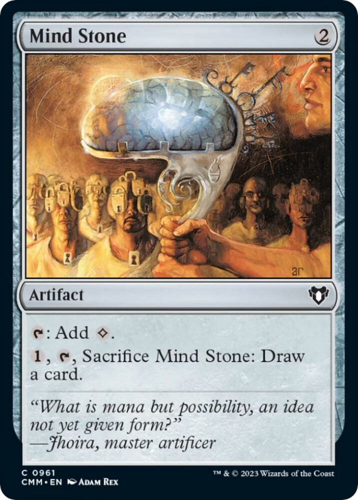 Mind Stone 961 card from Commander Masters