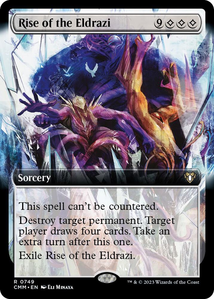 Rise of the Eldrazi (Extended Art) 749 card from Commander Masters