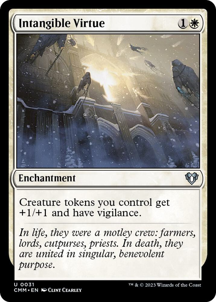 Intangible Virtue 31 card from Commander Masters