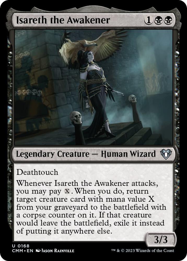 Isareth the Awakener 168 card from Commander Masters