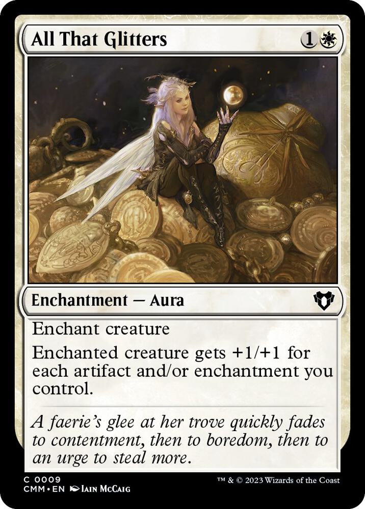 All That Glitters 9 card from Commander Masters