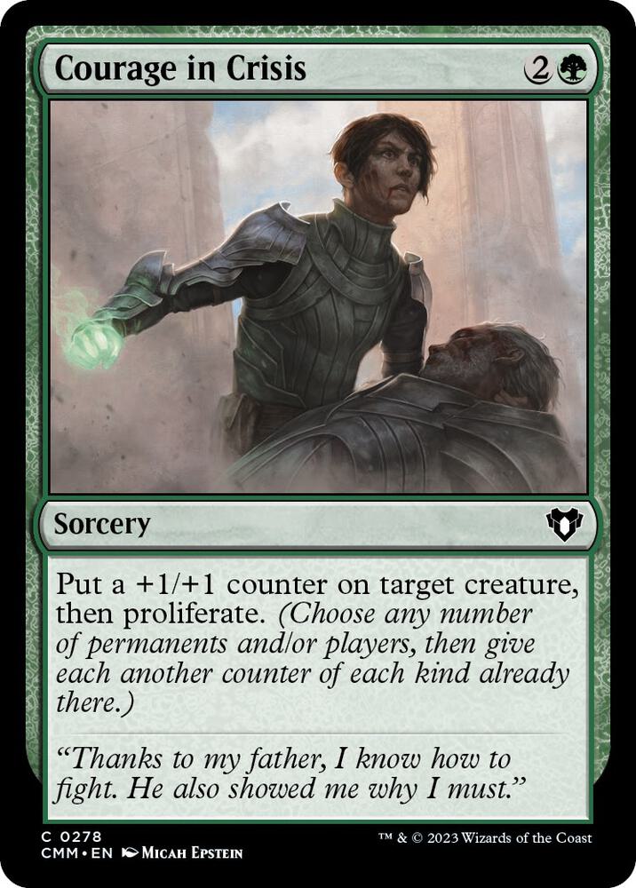 Courage in Crisis 278 card from Commander Masters