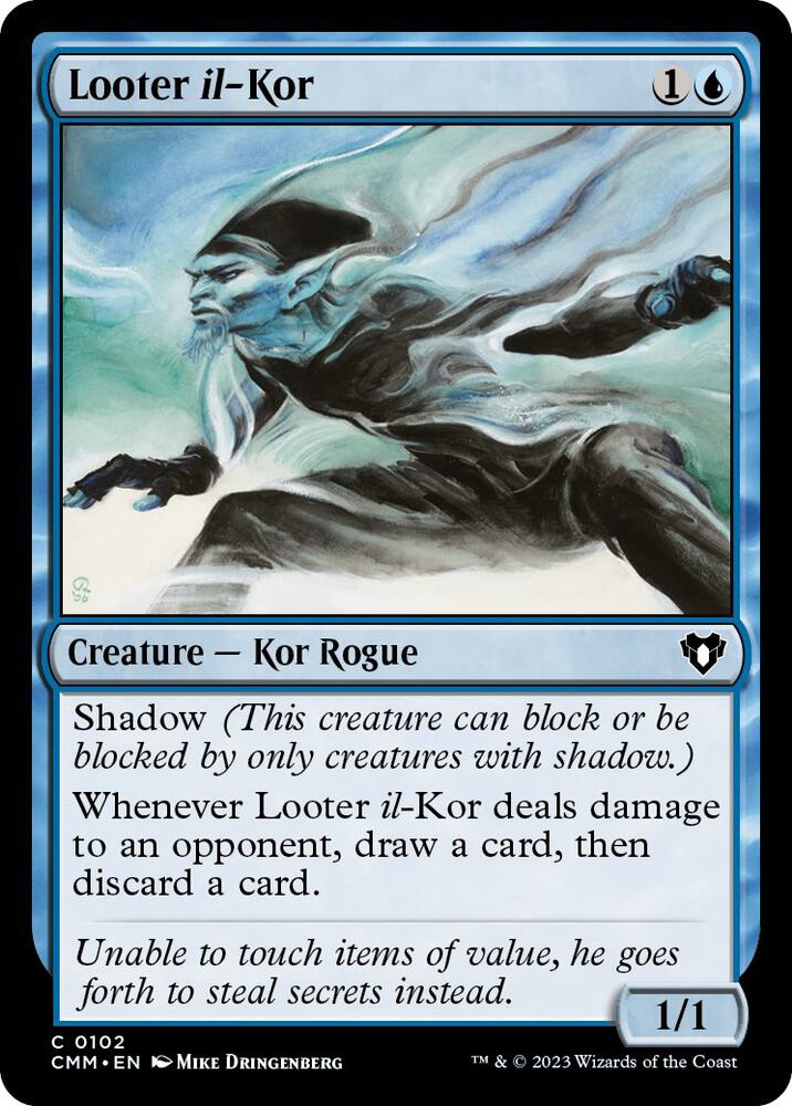 Looter il-Kor 102 card from Commander Masters