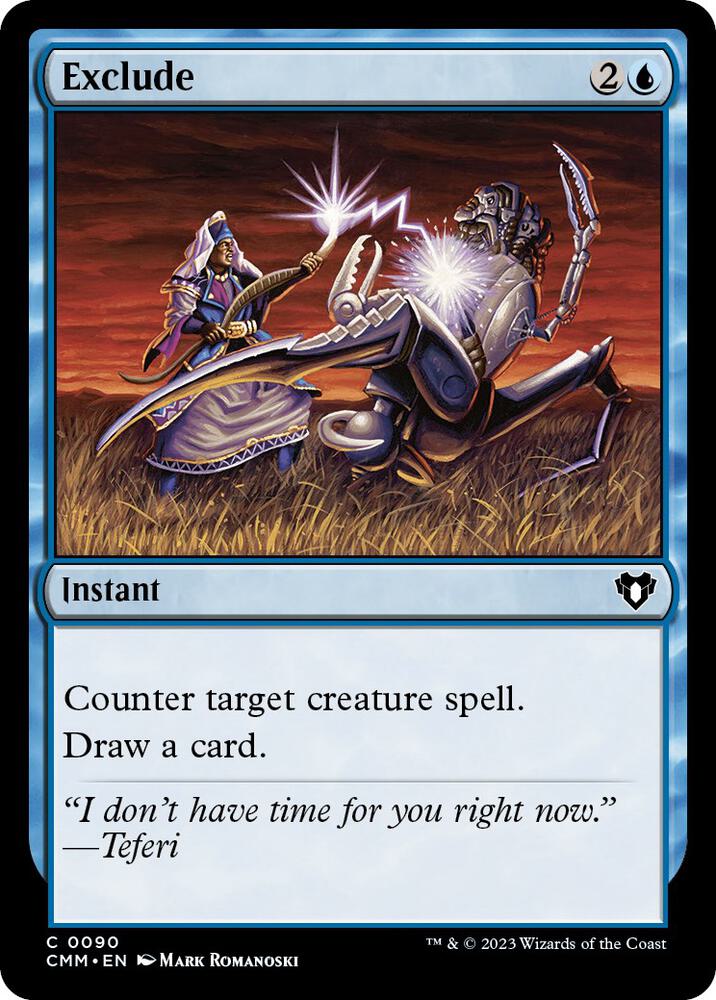 Exclude 90 card from Commander Masters