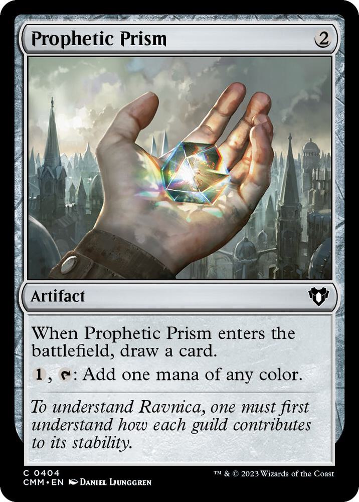 Prophetic Prism 404 card from Commander Masters