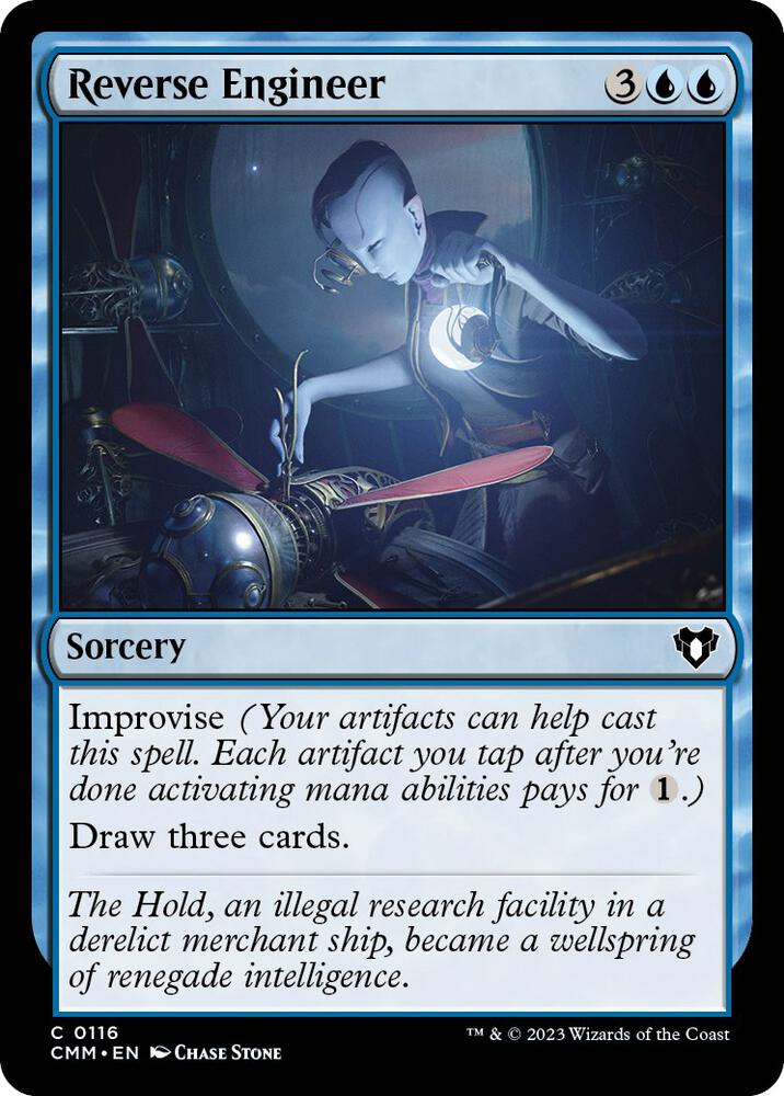 Reverse Engineer 116 card from Commander Masters