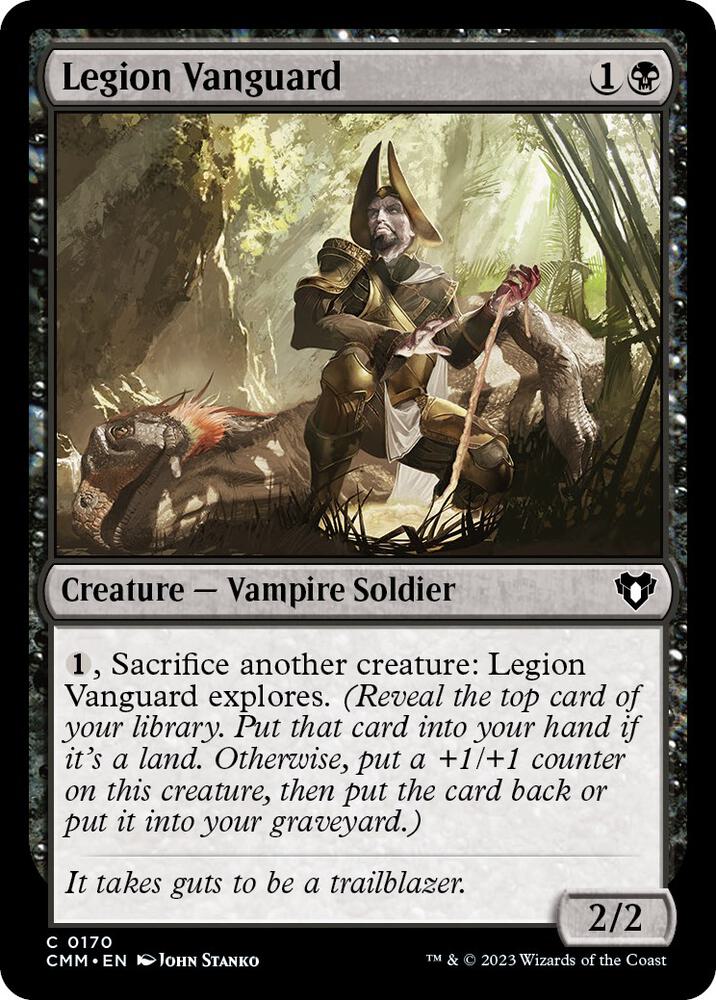 Legion Vanguard 170 card from Commander Masters