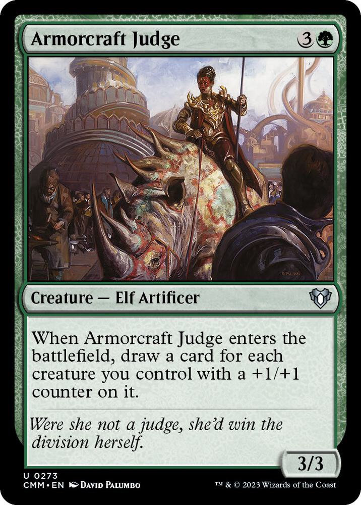 Armorcraft Judge 273 card from Commander Masters