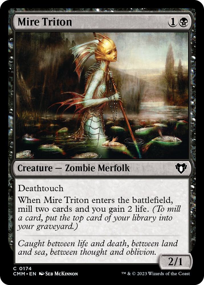Mire Triton 174 card from Commander Masters