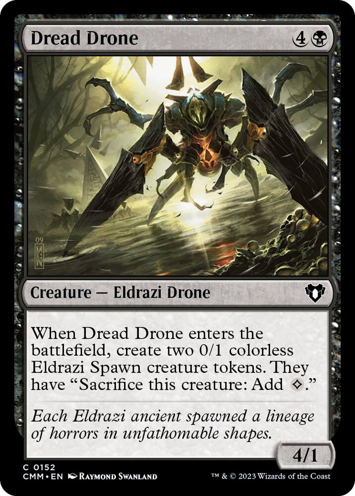 Dread Drone 152 card from Commander Masters