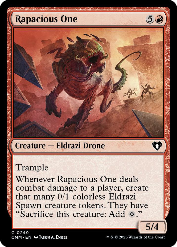 Rapacious One 249 card from Commander Masters