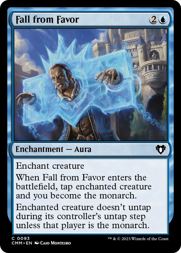 Fall from Favor 93 card from Commander Masters