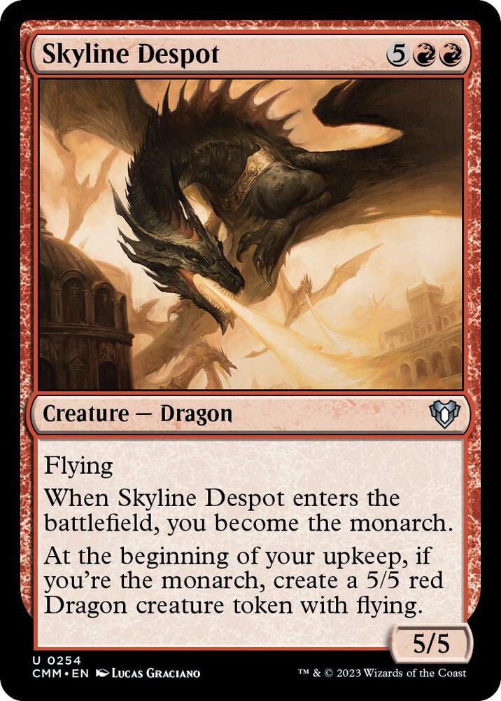 Skyline Despot 254 card from Commander Masters